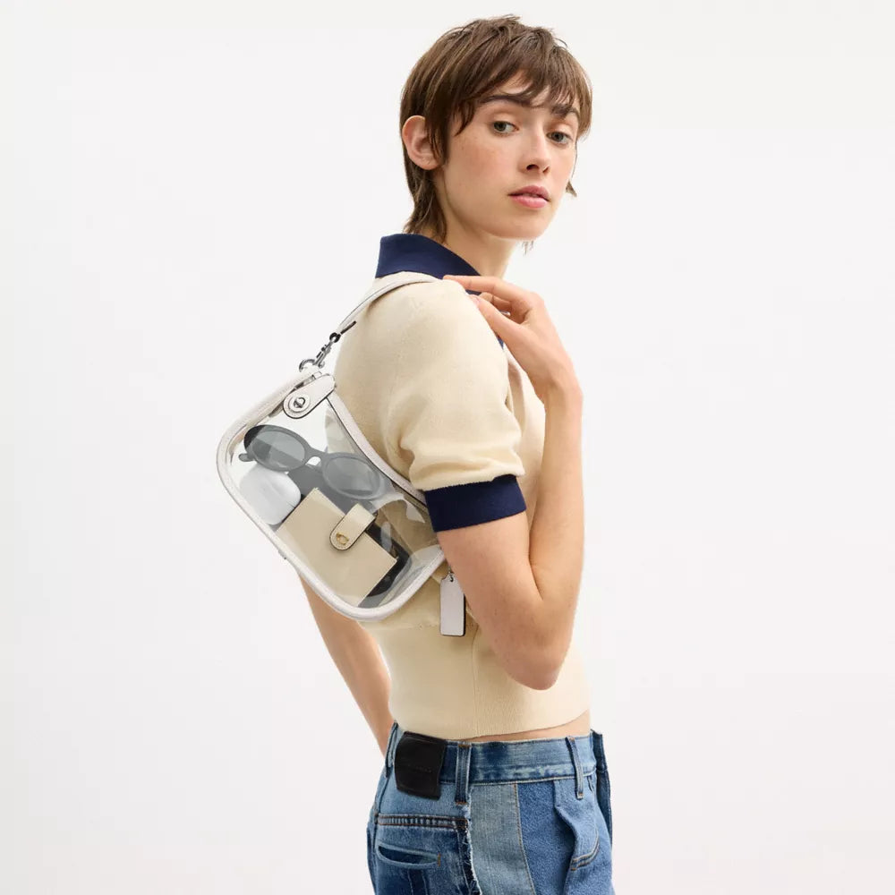 Stadium Swinger Bag - Silver/Chalk