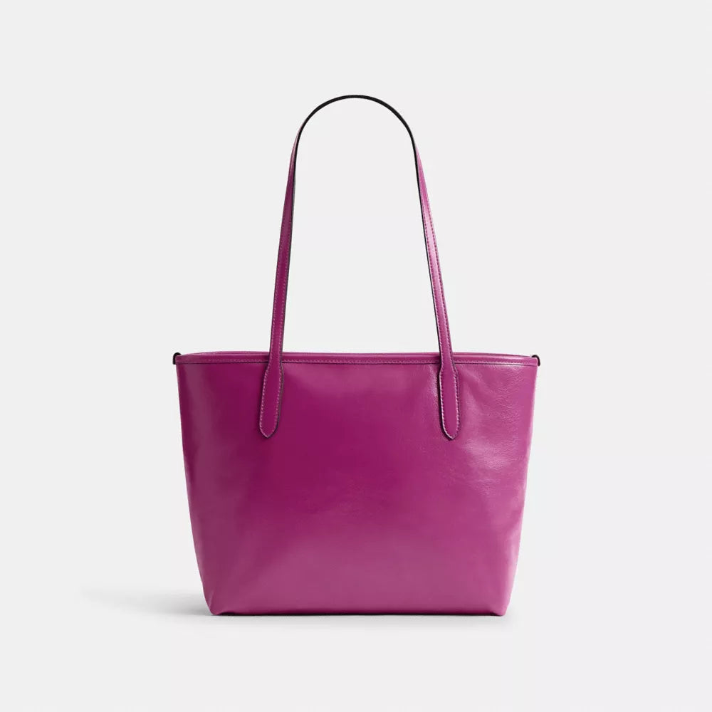 Medium City Tote Bag - IM/Magenta