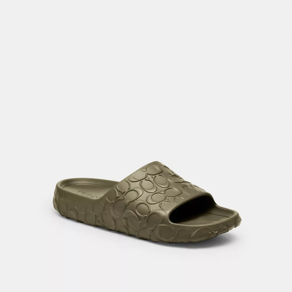 Bay Slide In Signature - Army Green