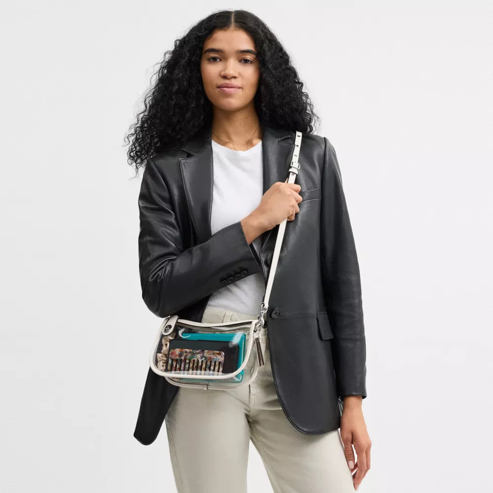 Stadium Swinger Bag - Silver/Chalk