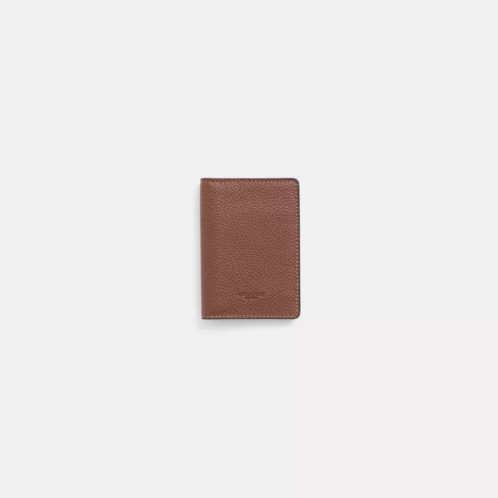 Restored Card Wallet - Dark Saddle/Vintage Ginger