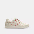 High Line Sneaker With Cherry Print - Chalk Multi