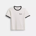 Coach Ringer T-Shirt - White