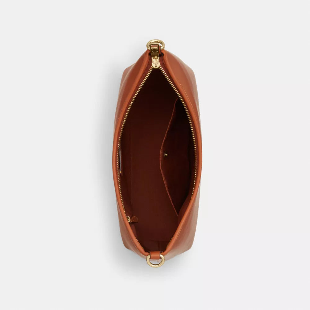 Laurel Shoulder Bag - Smooth Leather/Gold/Tan