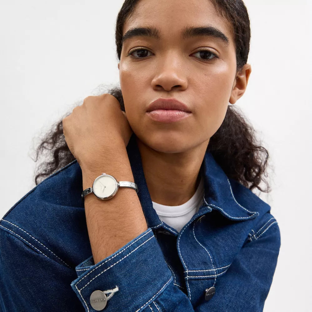 Jaime Watch, 28MM - Stainless Steel
