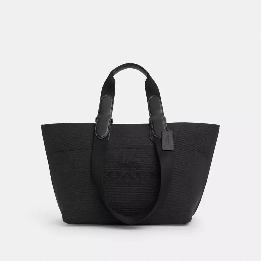 Small Tour Tote Bag - Canvas/Gunmetal/Black Multi