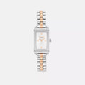Mini Liz Watch, 17MM X 24MM - Stainless Steel/Rose Gold