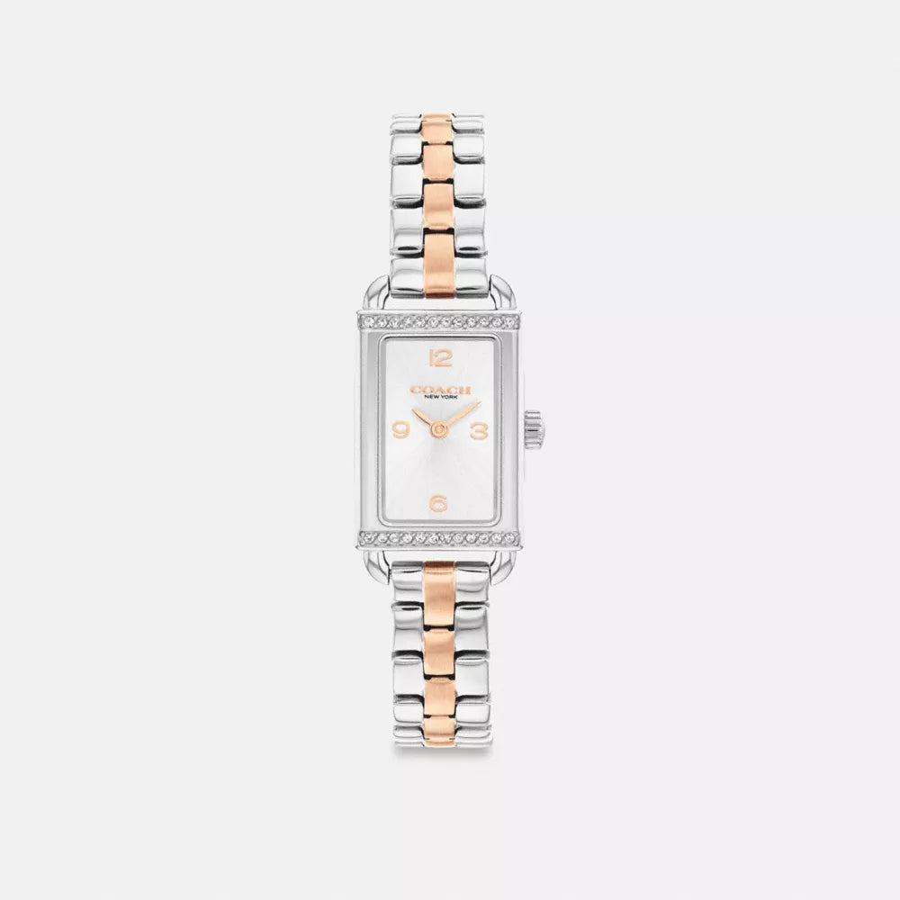 Mini Liz Watch, 17MM X 24MM - Stainless Steel/Rose Gold