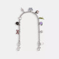 Charm Chain Strap - Silver/Multi