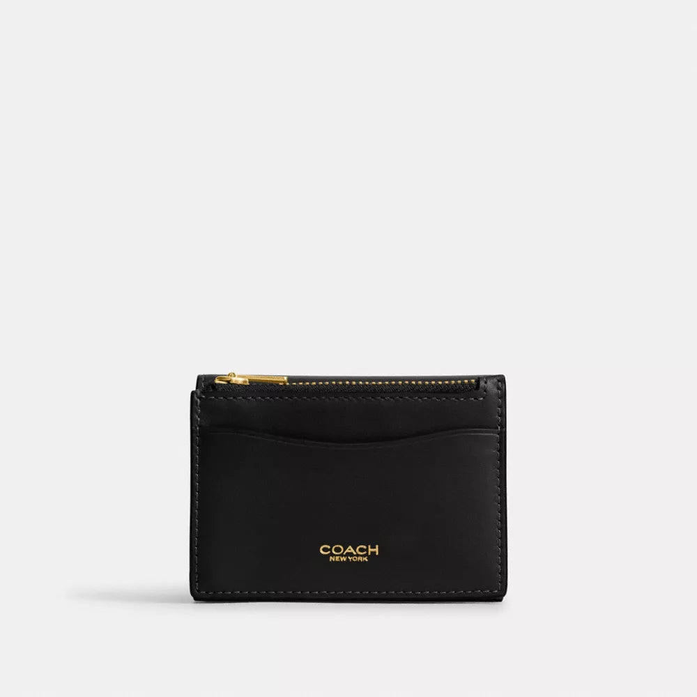 Essential Card Holder Wallet - Brass/Black