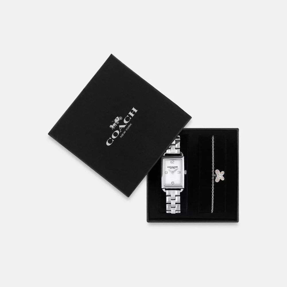 Liz Watch Gift Set, 30MM X 22MM - Stainless Steel