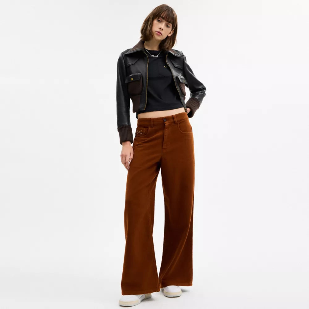Moleskin Pants - Medium Brown