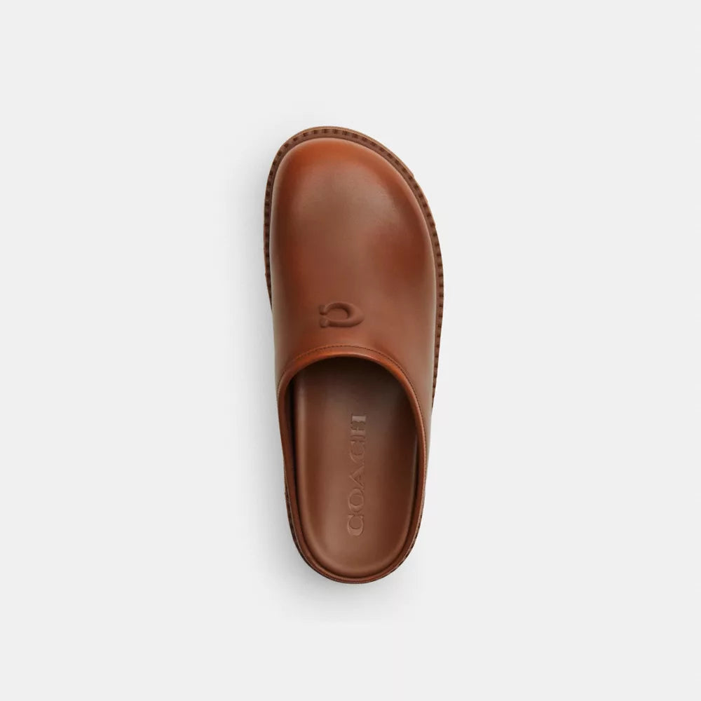 Sport Clog In Loved Leather - Loved Leather/Light Brown
