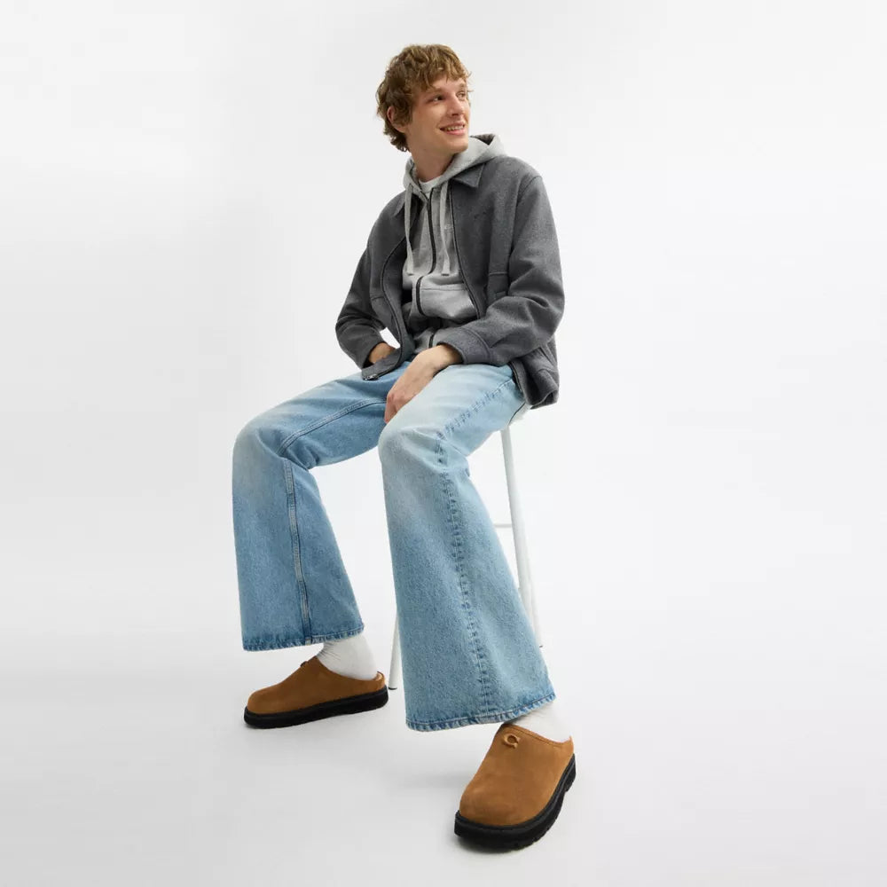 Sport Clog - Suede/Tobacco/Natural