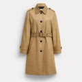 Trench With Signature Piping - Khaki