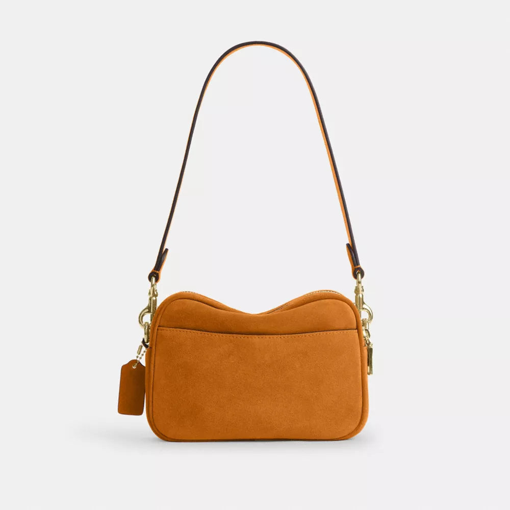 Mini Carey Crossbody Bag - Gold/Marigold