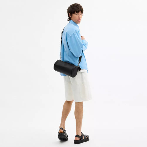 Andre Barrel Bag 30 - Silver/Black