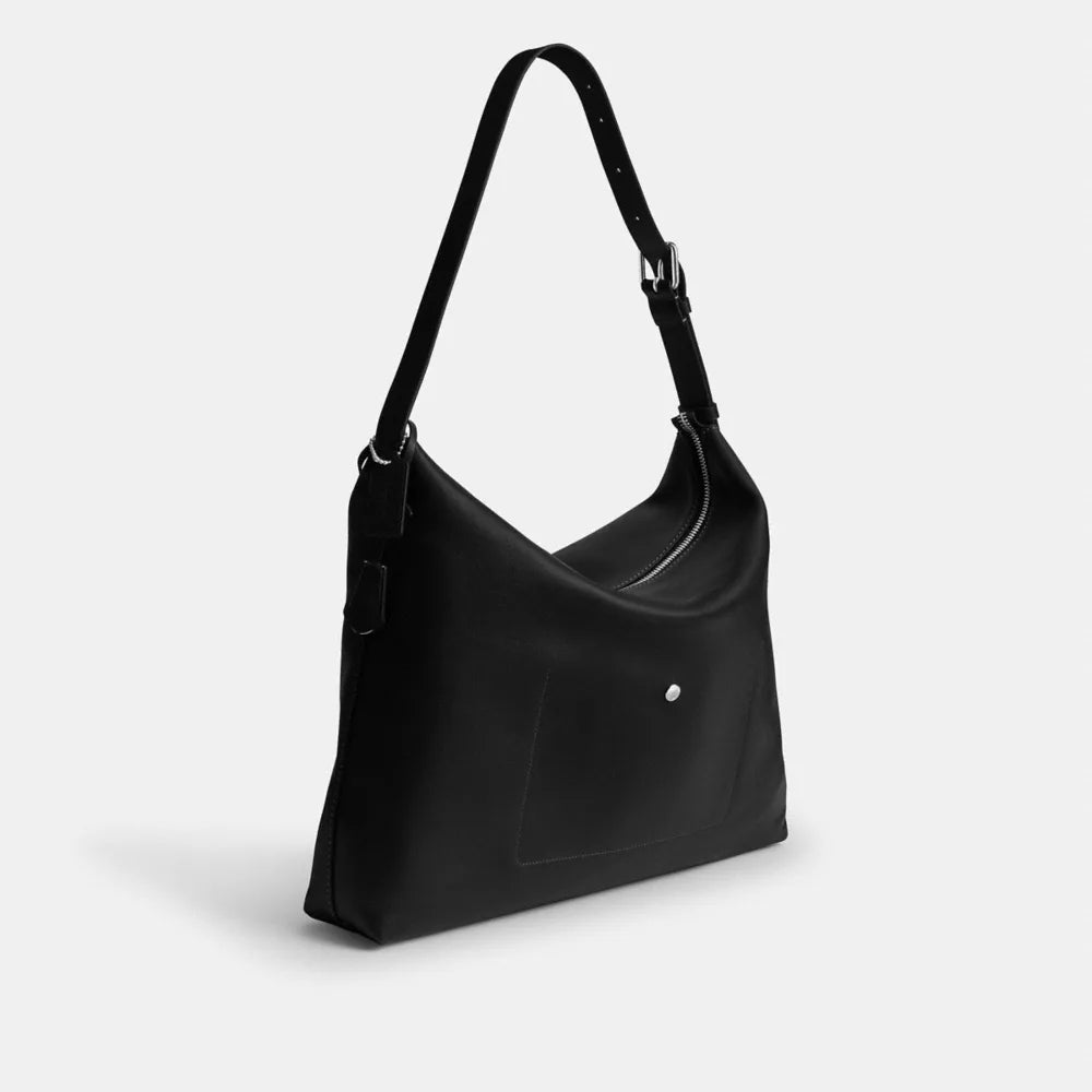 Mott Messenger Bag - Smooth Leather/Black