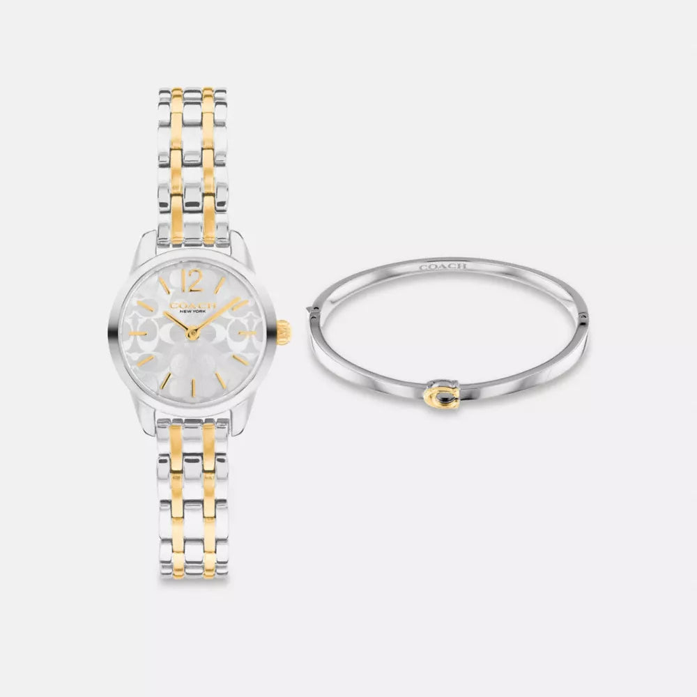 Mini Olivia Watch Gift Set, 22MM - Two Tone