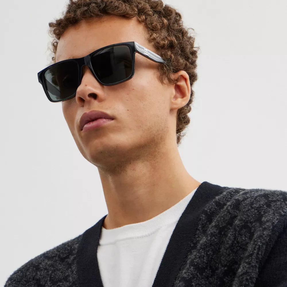 Square Sunglasses - Black