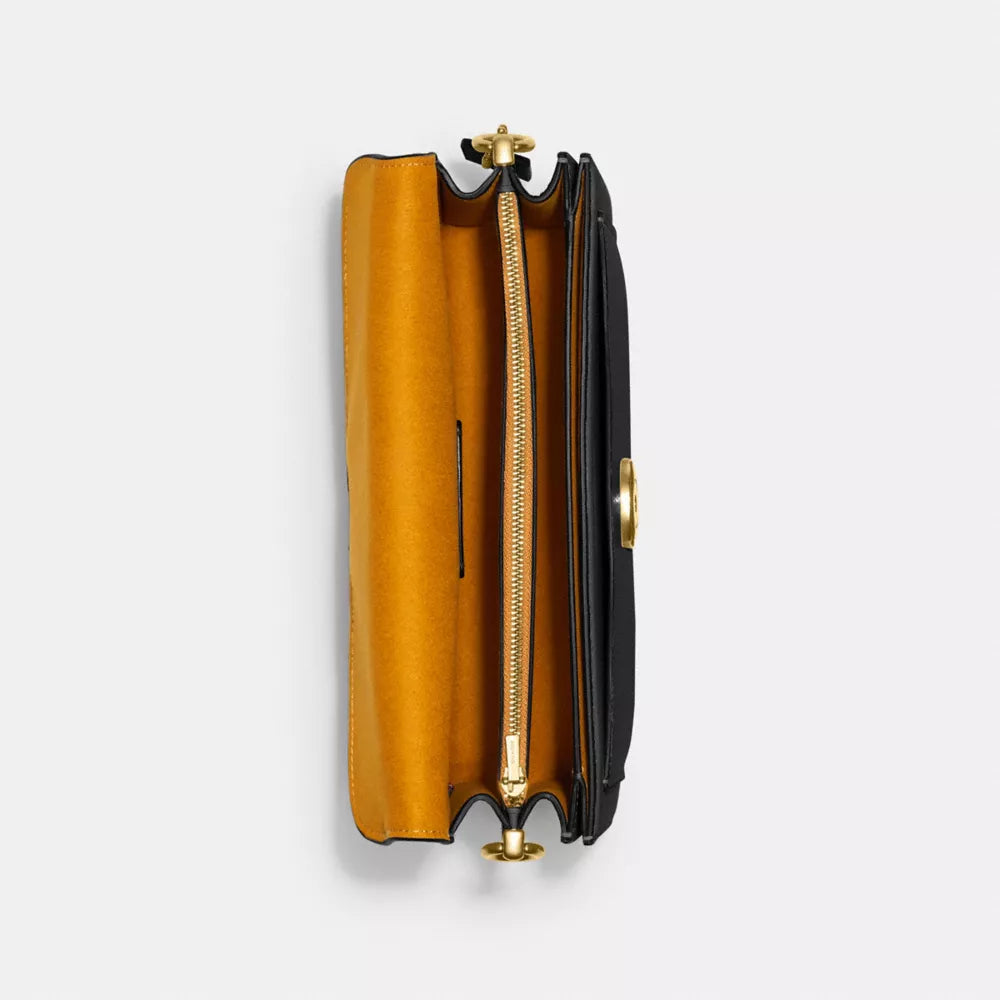 Tabby Shoulder Bag 26 - Brass/Black