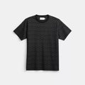 Signature T-Shirt - Cotton/Charcoal Signature