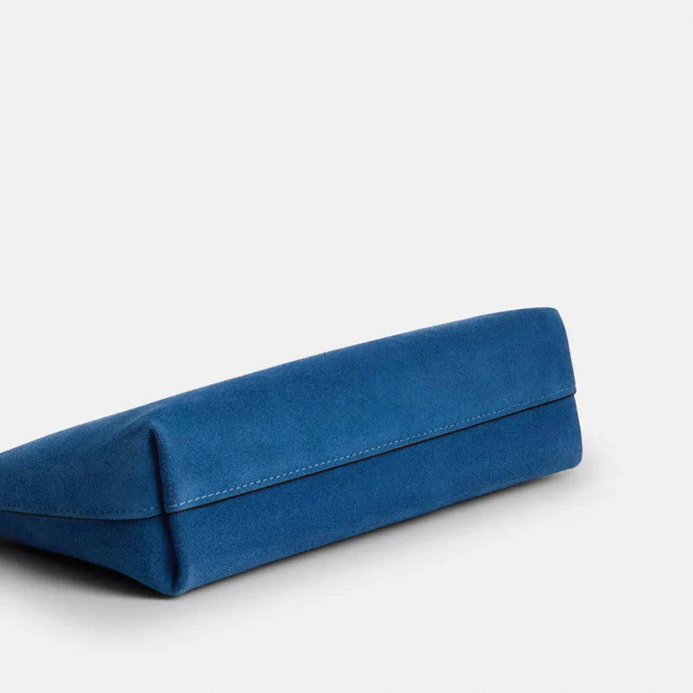 Emeilia Shoulder Bag - Suede/Im/Blue Jay