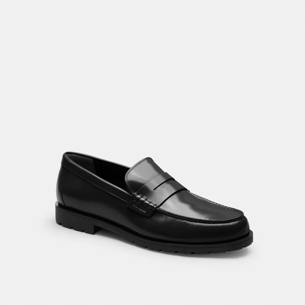Reagan Penny Loafer - Black