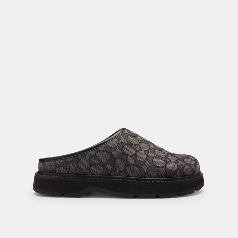Sport Clog In Signature Jacquard - Signature Jacquard/Graphite/Black