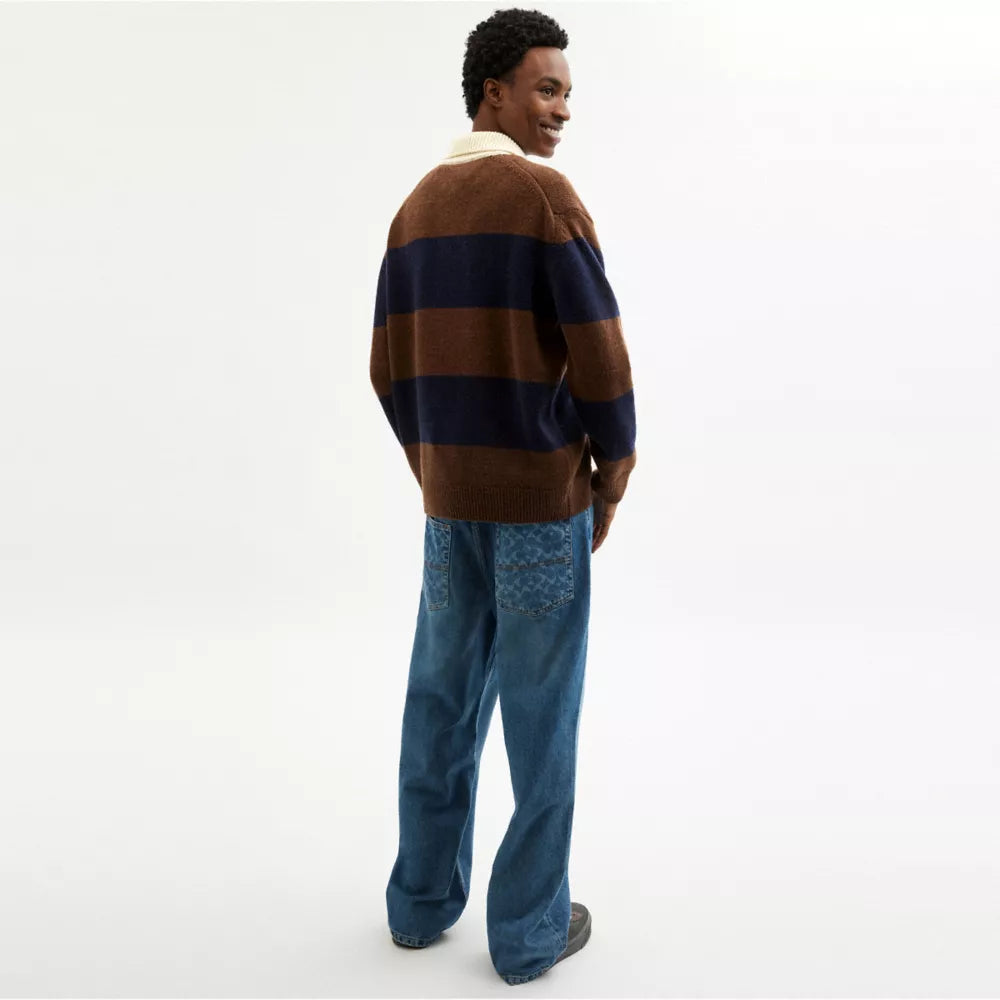 Baggy Denim Jeans - Cold Spring Medium Wash