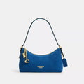 Emeilia Shoulder Bag - Suede/Im/Blue Jay