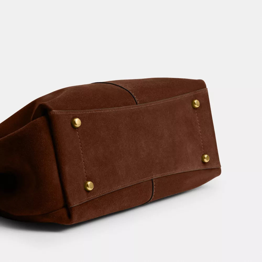 Lana Shoulder Bag - Brass/Warm Brown