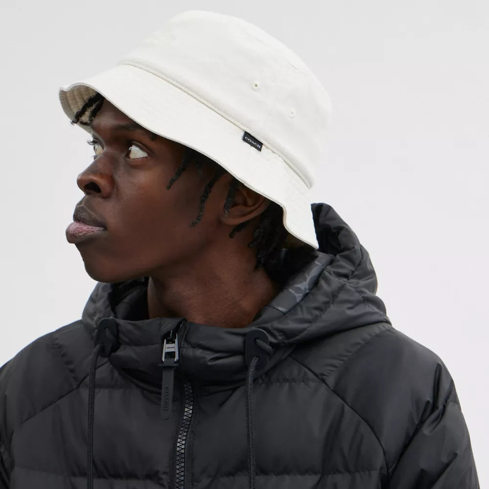 Denim Bucket Hat - Chalk