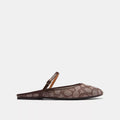Ballet Mule In Signature Jacquard - Signature Jacquard/Oak/Maple