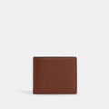 3-In-1 Wallet In Signature Leather - Vintage Brown