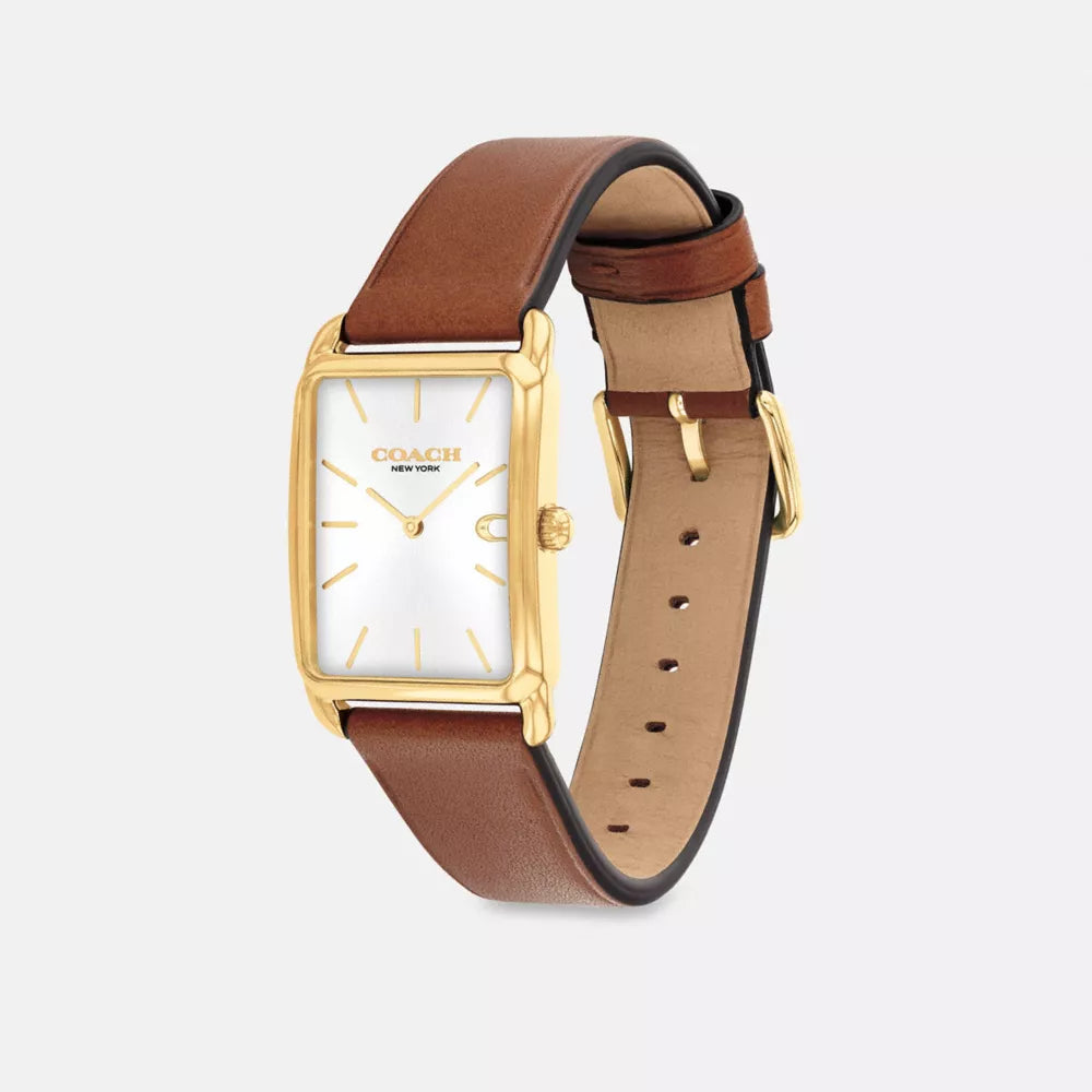 Elliot Watch, 32MM X 26MM - Saddle