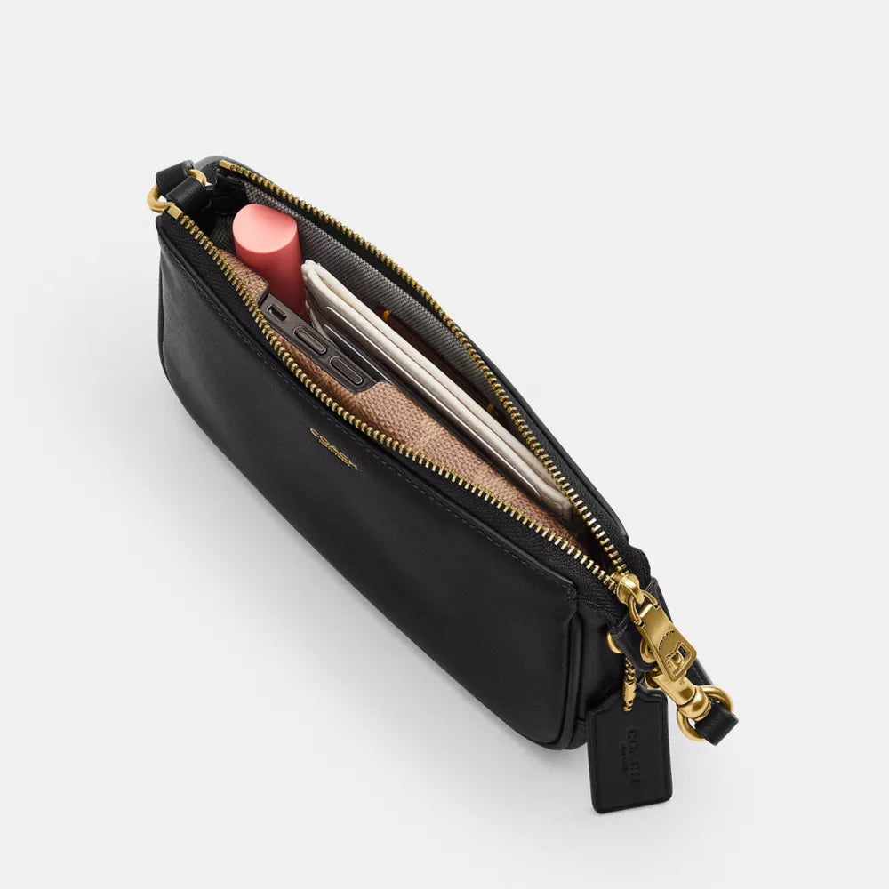Plaza Bag 18 - Natural Grain Leather/Brass/Black