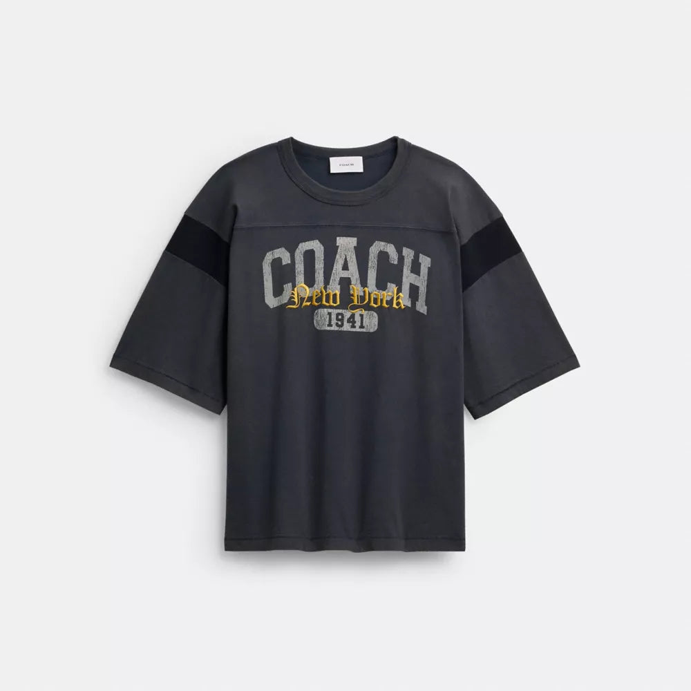 Twisted Heritage Boxy T-Shirt - Navy