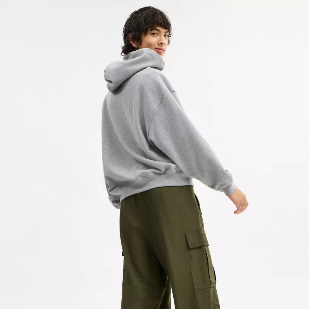 Disney X Coach Pluto Hoodie - Heather Grey