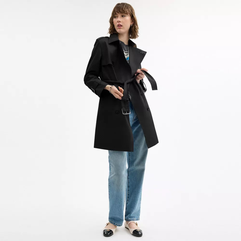 Mid Trench - Black