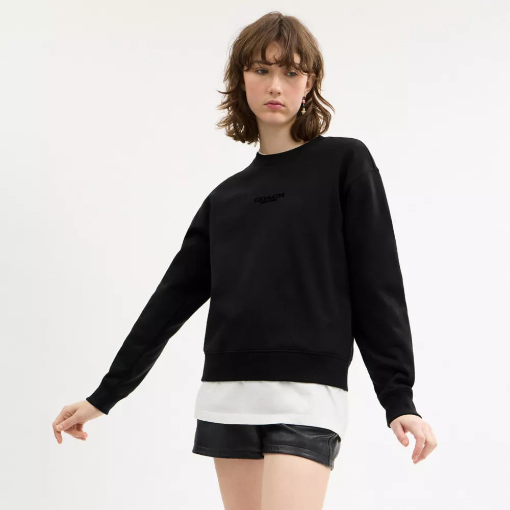 Coach Crewneck - Black