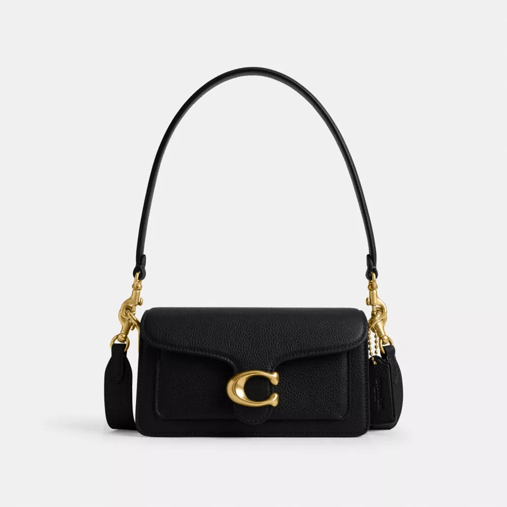 Tabby Shoulder Bag 20 - Brass/Black
