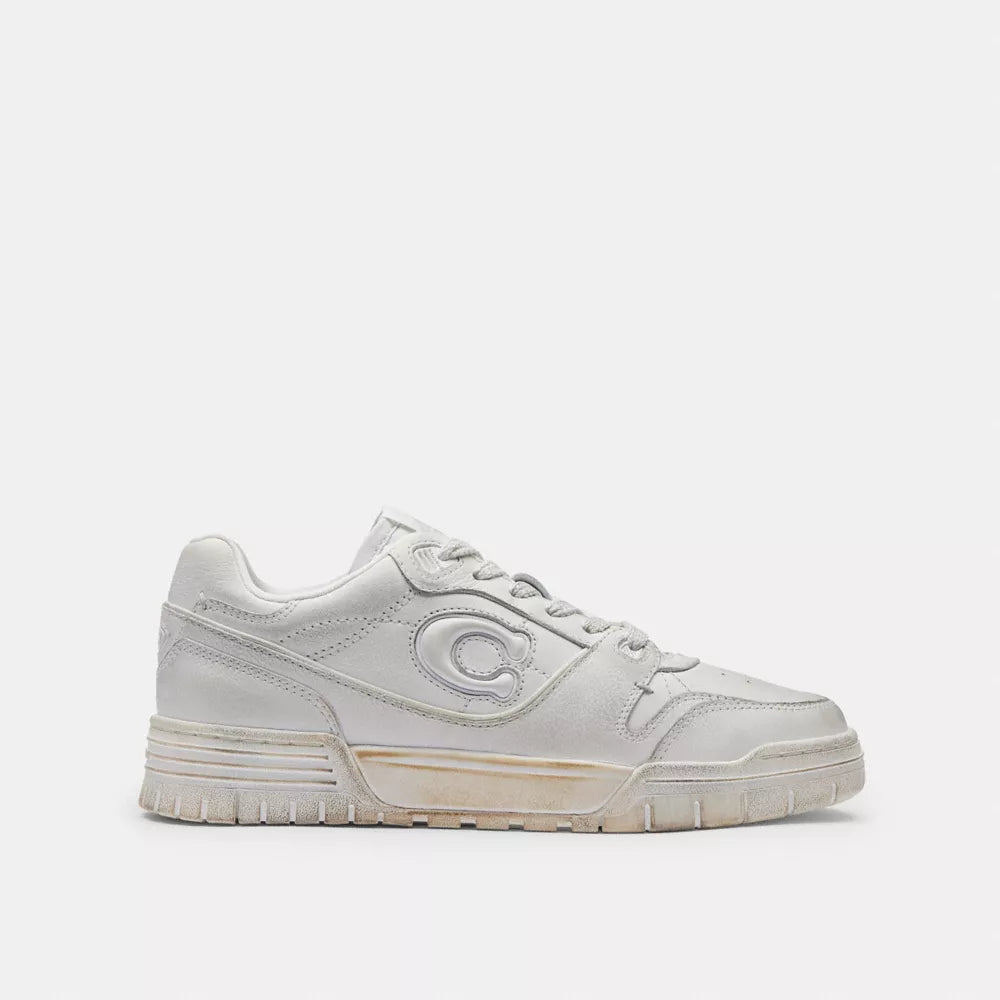 Soho Sneaker In Loved Leather - White