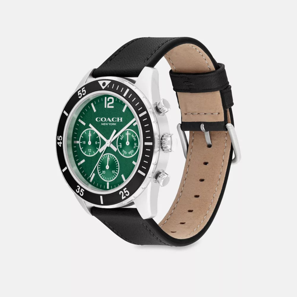 Cole Watch, 44MM - Black