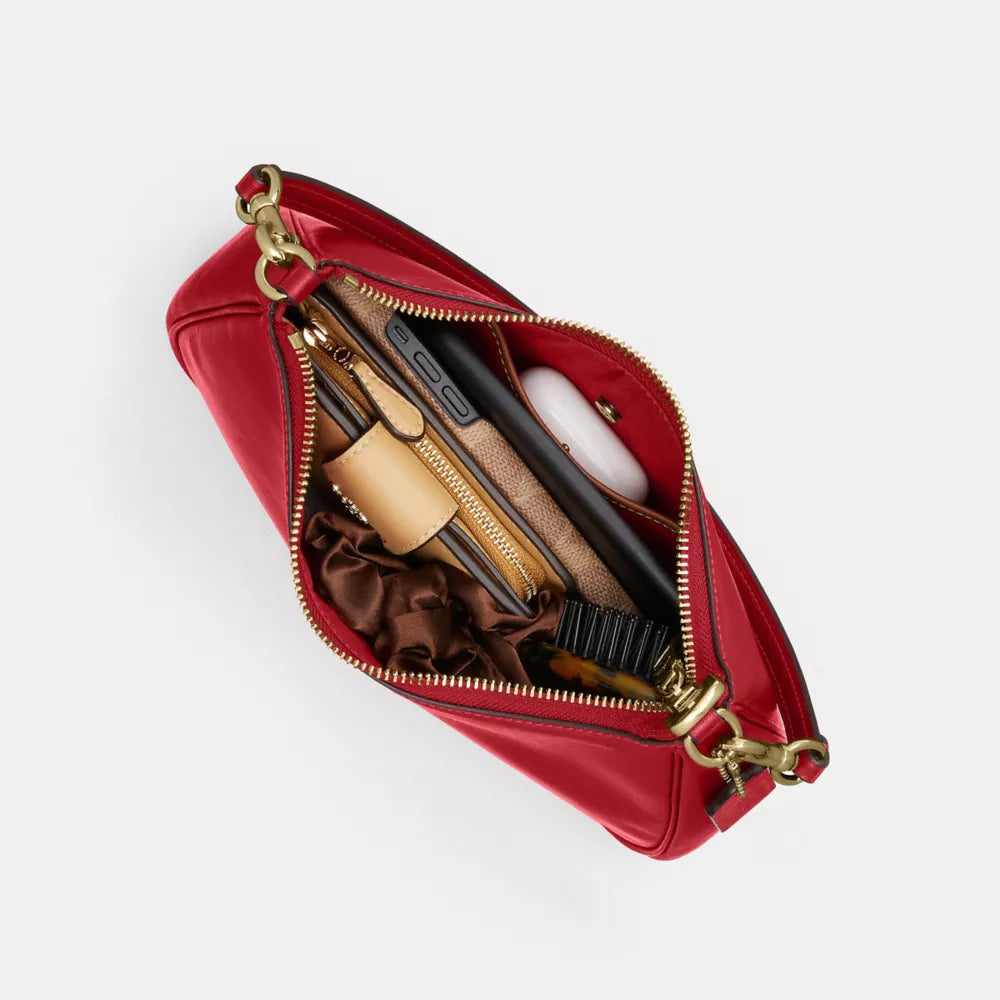 Soft Teri Shoulder Bag - Gold/Poppy