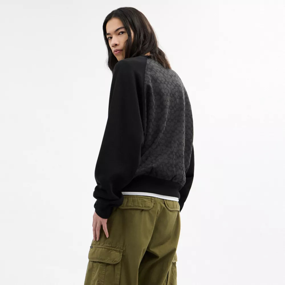 Signature Crewneck Sweatshirt - Charcoal Signature