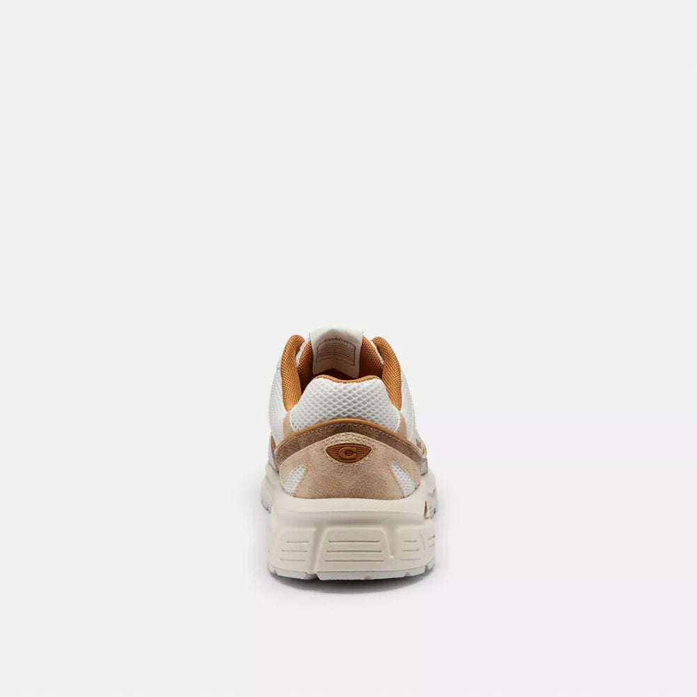 Sport Sneaker In Signature Canvas - Brown/Multi