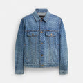 Signature Denim Trucker Jacket - Cold Spring Medium Wash