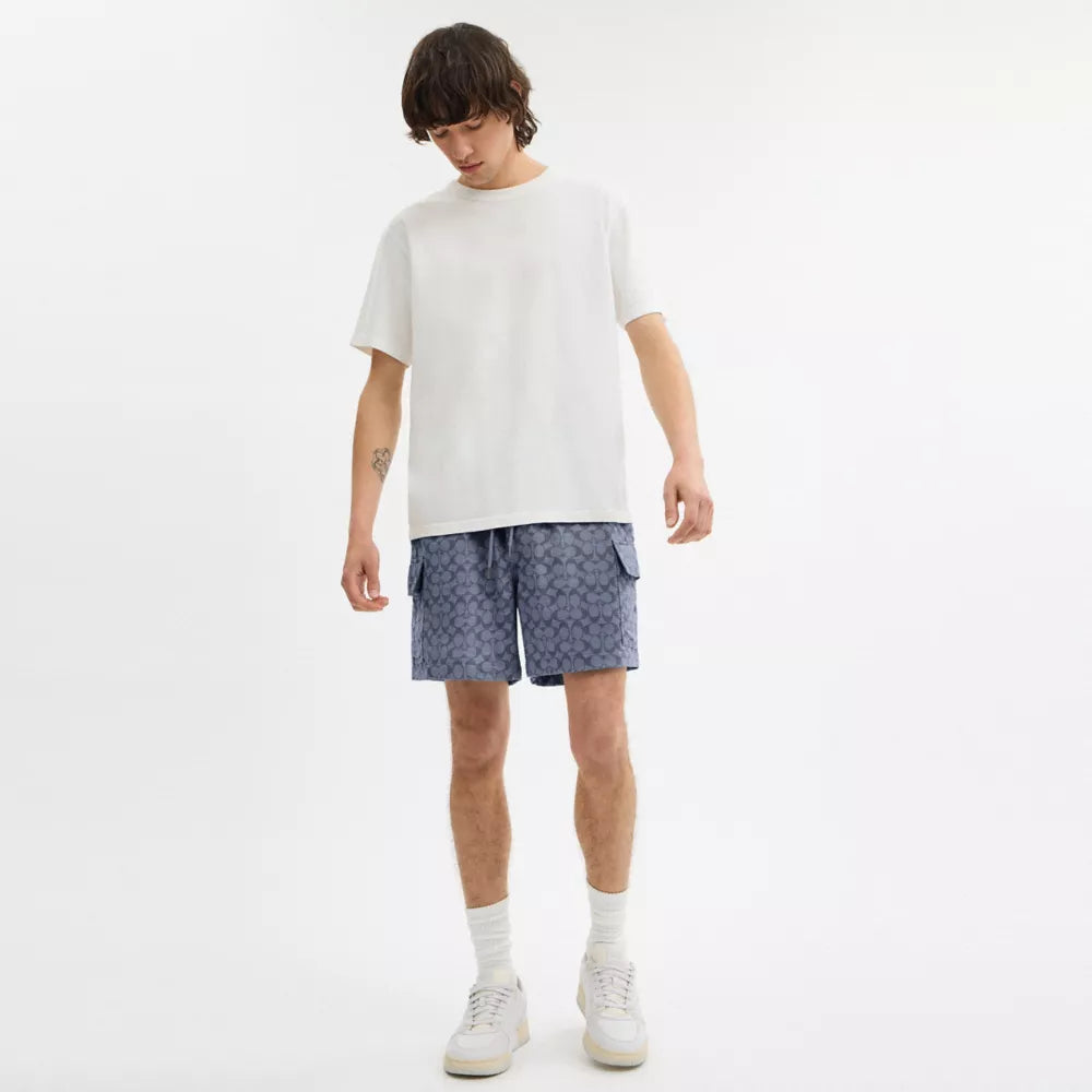 Signature Camp Shorts - Navy