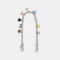 Chain Strap With Charms - Silver/Multi